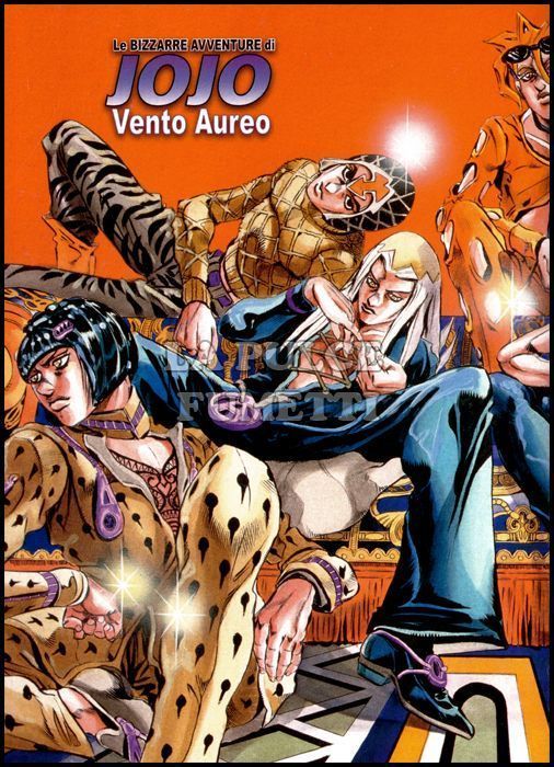 LE BIZZARRE AVVENTURE DI JOJO - VENTO AUREO STARTER PACK - VOLUMI 1-2-3-4 + CARTOLINA LIMITED